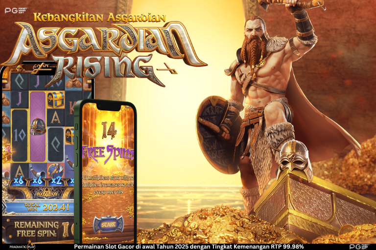 Asgardian Rising: Petualangan Slot Epik Menuju Dunia Para Dewa